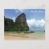 Ko Phi Phi Islands Thailand Krabi James Bond Postkarte (Vorderseite)