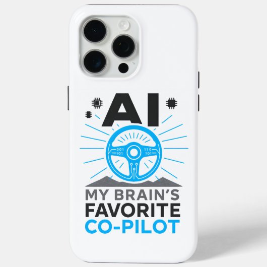 Ko-Pilot - Intelligenter Partner meines Gehirns Case-Mate iPhone Hülle (Rückseite)