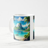 Ko Samui Thailand Kaffeetasse (Vorderseite Links)