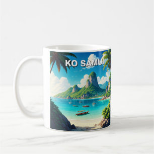 Ko Samui Thailand Kaffeetasse