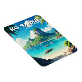 Ko Samui Thailand Magnet (Rechte Seite)
