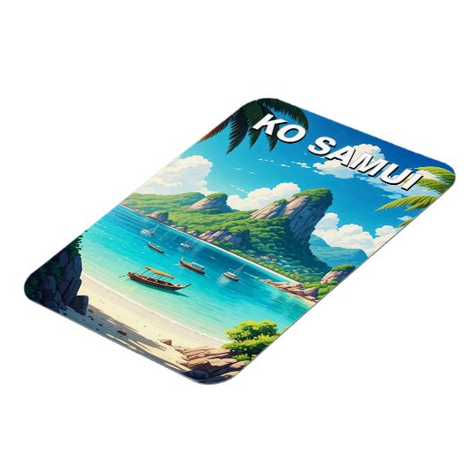 Ko Samui Thailand Magnet (Linke Seite)