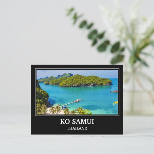 Ko Samui Thailand Postcard Postkarte (Stehend Vorderseite)