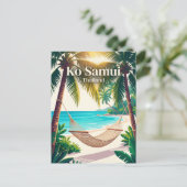 Ko Samui Thailand Postkarte (Stehend Vorderseite)
