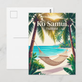 Ko Samui Thailand Postkarte (Vorne/Hinten)