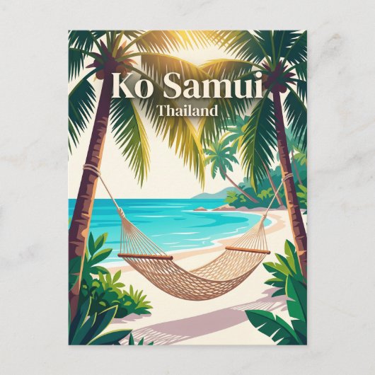 Ko Samui Thailand Postkarte (Vorderseite)
