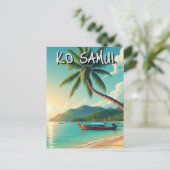 Ko Samui Thailand Postkarte (Stehend Vorderseite)