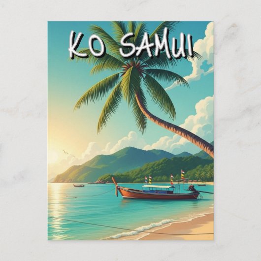 Ko Samui Thailand Postkarte (Vorderseite)