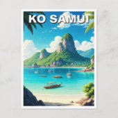 Ko Samui Thailand Postkarte (Vorderseite)