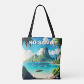 Ko Samui Thailand Tasche (Rückseite)