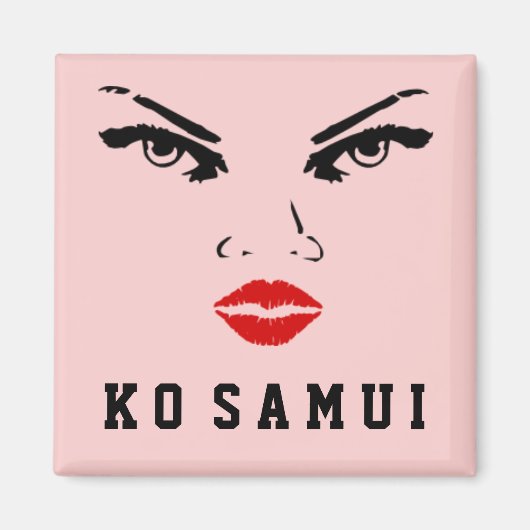 Ko Samui, Thailändische Frau Magnet (Vorne)