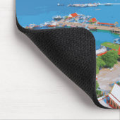 Ko Sichang, Thailand - Lebendige Hafenansicht Mousepad (Ecke)