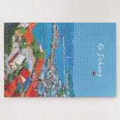 Ko Sichang, Thailand - Lebendige Hafenansicht Puzzle (Horizontal)