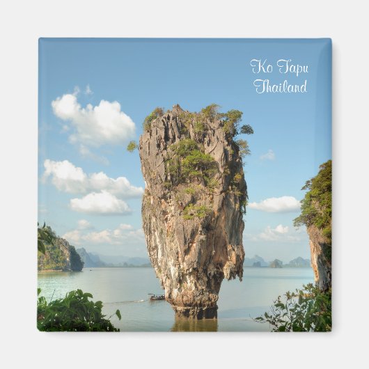 Ko Tapu Insel in Thailand Magnet (Vorne)