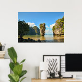 Ko Tapu Insel Poster (Heimbüro)