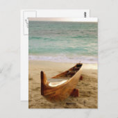 Koa Canoe Postkarte (Vorne/Hinten)