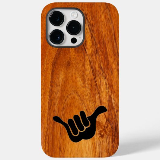 Koa Holz Case-Mate iPhone Hülle (Rückseite)
