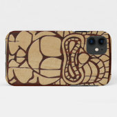 Koa hölzernes Tiki Ailani Surfbrett iPhone 5 Case-Mate iPhone Hülle (Rückseite (Horizontal))