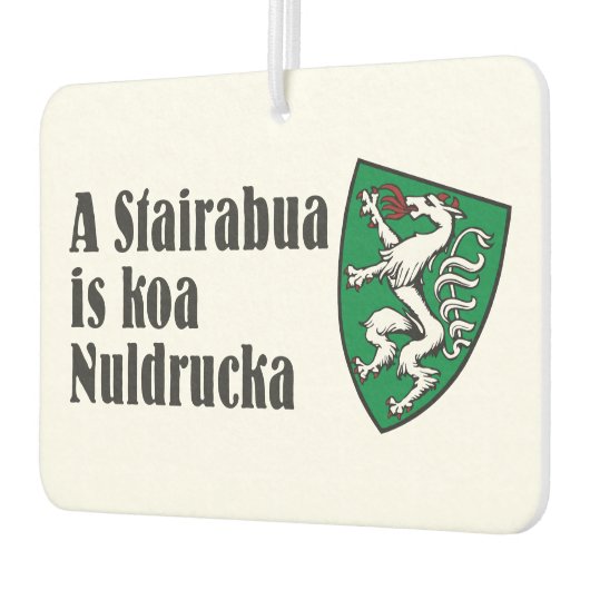 Koa Nuldrucka Steiermark Österreich Wappen Autolufterfrischer (Links)