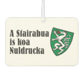 Koa Nuldrucka Steiermark Österreich Wappen Autolufterfrischer (Vorderseite)