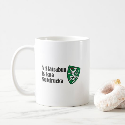 Koa Nuldrucka Steiermark Österreich Wappen Kaffeetasse (Mit Donut)