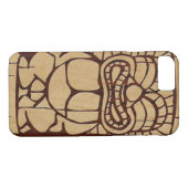 Koa Wood Tiki Ailani Imitats WoodSurfboard Case-Mate iPhone Hülle (Rückseite (Horizontal))