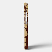 Koa Wood Tiki Ailani Surfboard iPad Air Hüllen (Rückseite / Links)