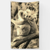 KOAHLA BAR UND CUB Banner MIT BAUMMETEN (Vertikal)