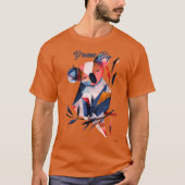 Koala Abstracto Soñador T-Shirt (Vorderseite)
