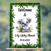 Koala Acryl Baby Duschzeichen Acrylschild (Neutral)