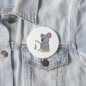 Koala als Fisher mit Angelstab und Fisch Button (Beispiel)