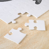 Koala als Volleyballspieler mit Volleyball Puzzle (Seite)