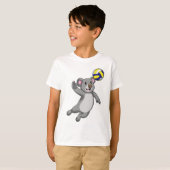Koala als Volleyballspieler mit Volleyball T-Shirt (Vorne ganz)