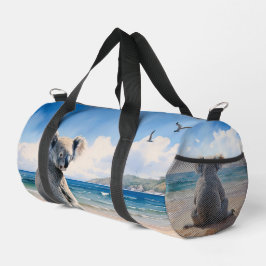 Koala am Sandstrand Duffle Bag