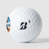 Koala am Sandstrand Golfball (Logo)