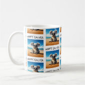 Koala am Sandstrand Happy Oaster Kaffeetasse (Links)
