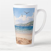 Koala am Sandstrand Milchtasse (Rechts)