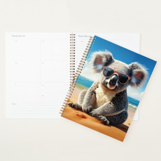 Koala am Sandstrand Planer (Anzeige)
