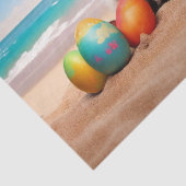 Koala am Strand mit Ostereiern Seidenpapier (Detail)