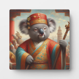 Koala Ancient China Fotoplatte