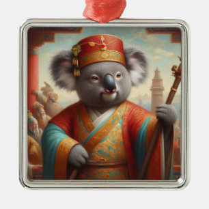 Koala Ancient China Ornament Aus Metall
