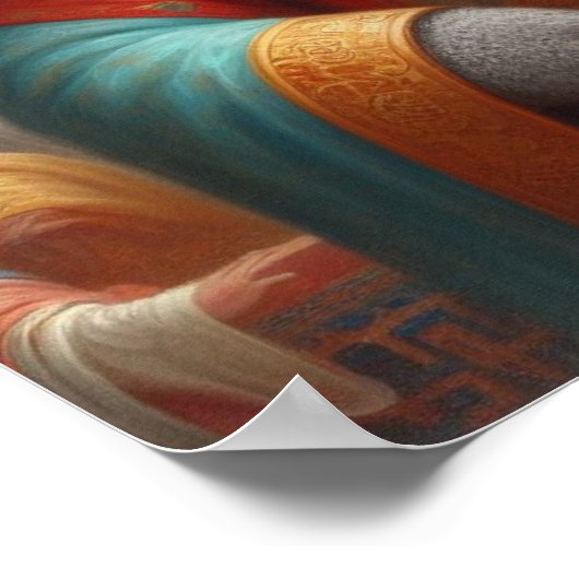 Koala Ancient China Poster (Ecke)