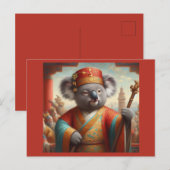 Koala Ancient China Postkarte (Vorne/Hinten)