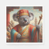 Koala Ancient China Serviette (Vorderseite)