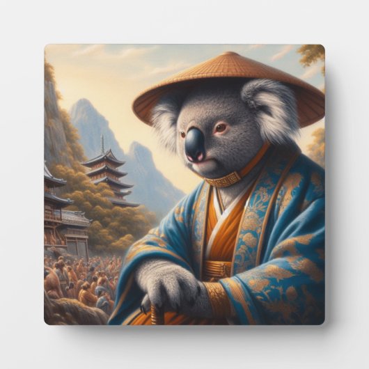 Koala Ancient Japan Fotoplatte (Vorderseite)