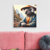 Koala Ancient Japan Leinwanddruck (Insitu (Wohnzimmer))