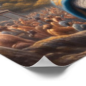 Koala Ancient Japan Poster (Ecke)