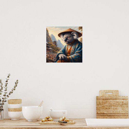 Koala Ancient Japan Poster (Küche)