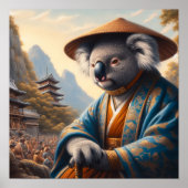 Koala Ancient Japan Poster (Vorne)