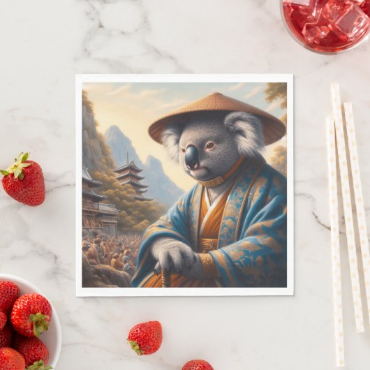 Koala Ancient Japan Serviette (Beispiel)